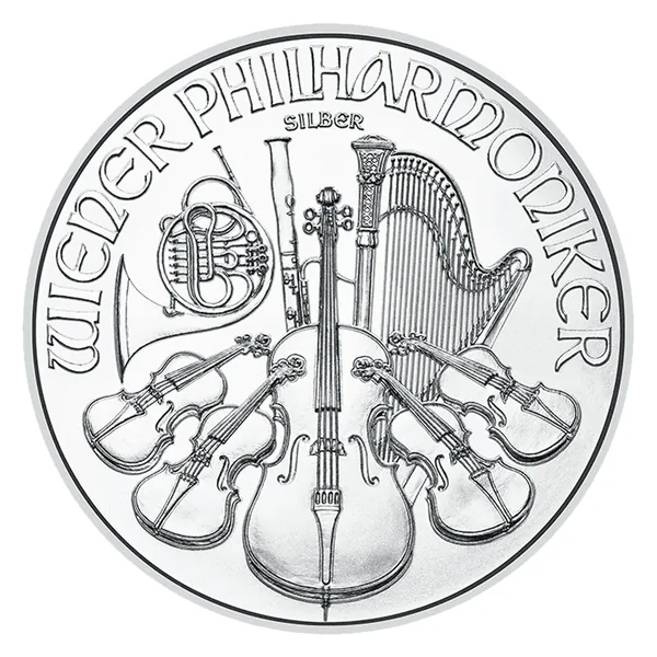 Srebrna moneta Wiedeński Filharmonik 1 oz – Kantor Grójec