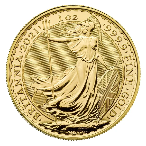 Złota moneta Britannia 1 oz – Kantor Grójec